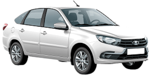 Lada Granta Лифтбек Белый