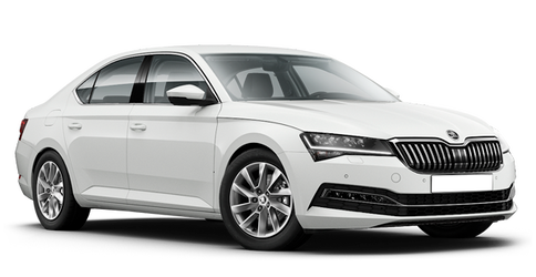 Skoda Superb Белый Candy White