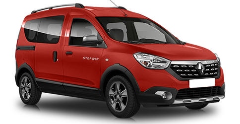 Renault Dokker Stepway Красный металлик
