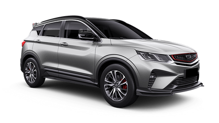 Geely Coolray Серебристый металлик Pearl Silver