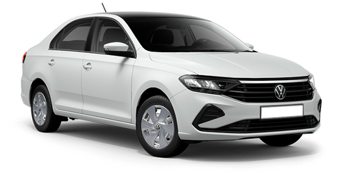 Volkswagen Polo Белый