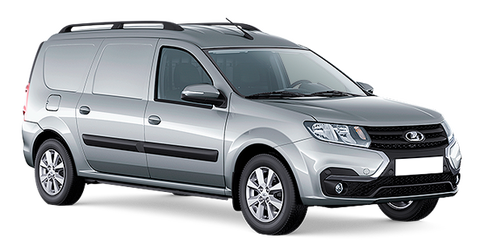 Lada Largus фургон Серебристый