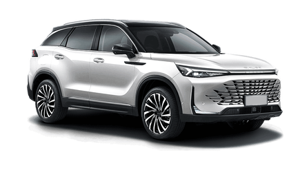 BAIC X75 Белый перламутр с чёрной крышей